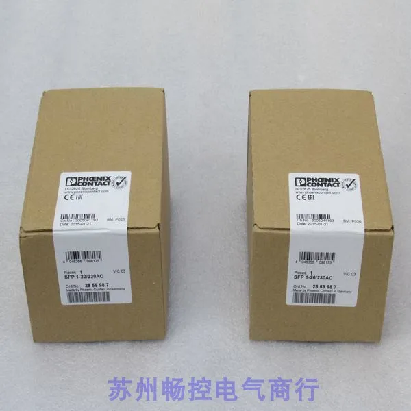 

New Phoenix EMC Filter Surge Protection Equipment SFP 1-20/230AC Spot 2859987