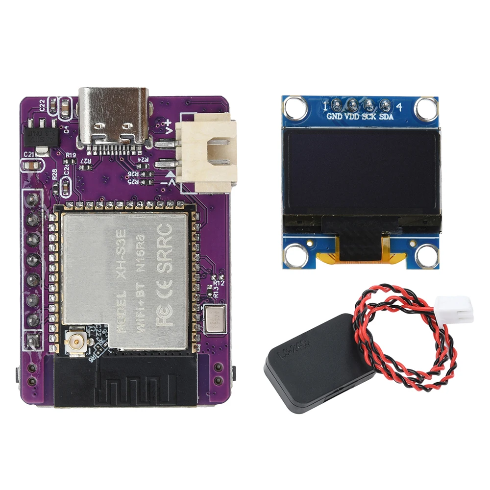 รูปสินค้า บอร์ดพัฒนา ESP32-S3 หน้าจอ OLED 0.96 นิ้ว สำหรับโปรเจกต์อัจฉริยะ