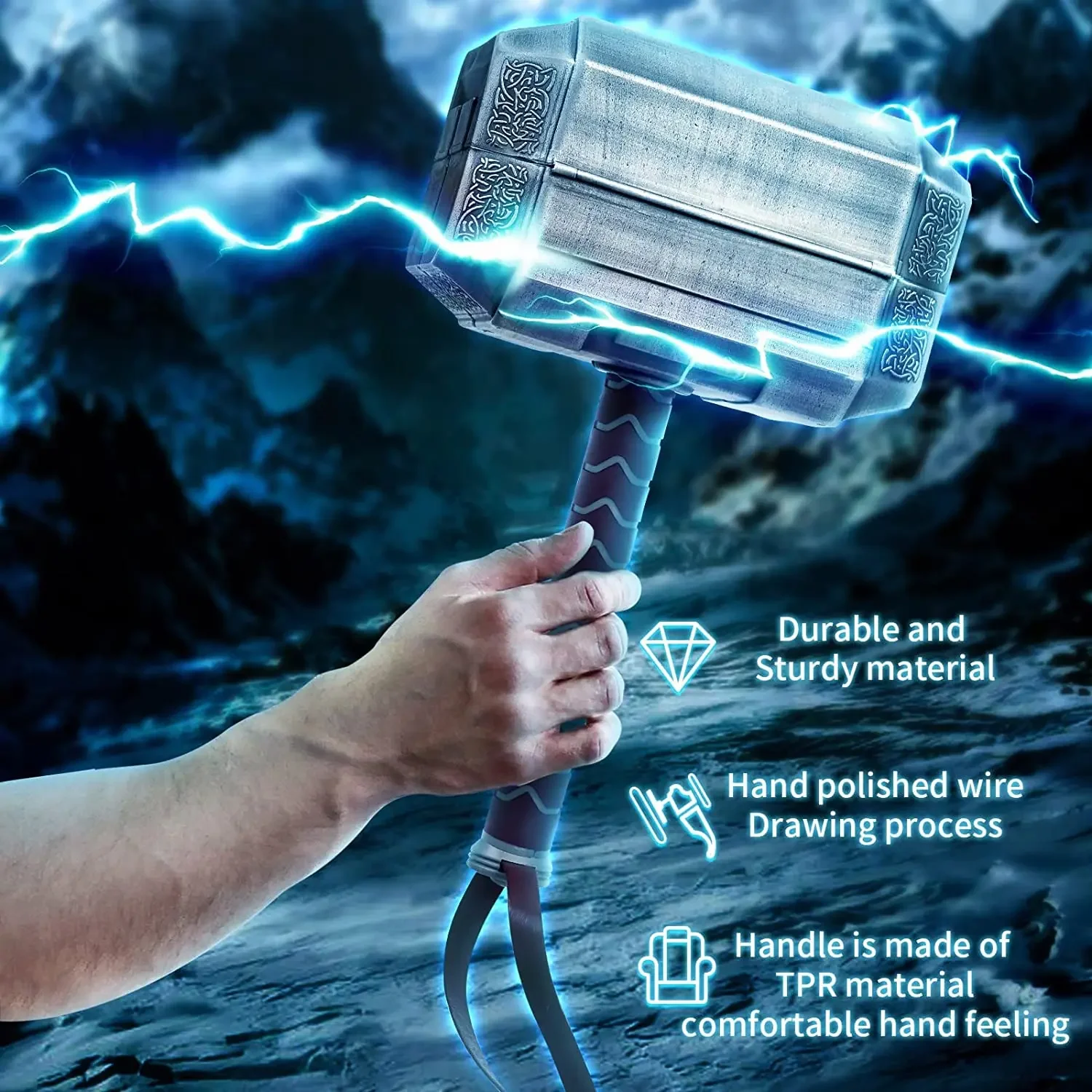 Thor Hammer Toolbox, Home Repair Tool Set, Multifunctional