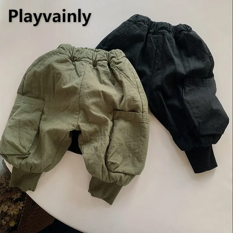 Fleece Baby Clothes Fleece Cargo Pants Fleece Trousers Baby