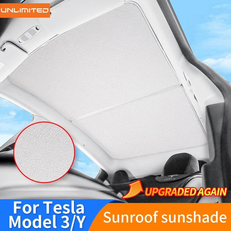 Car Sunshade Segmented Sunroof Sun Blind Heat Insulation Interior Trim
