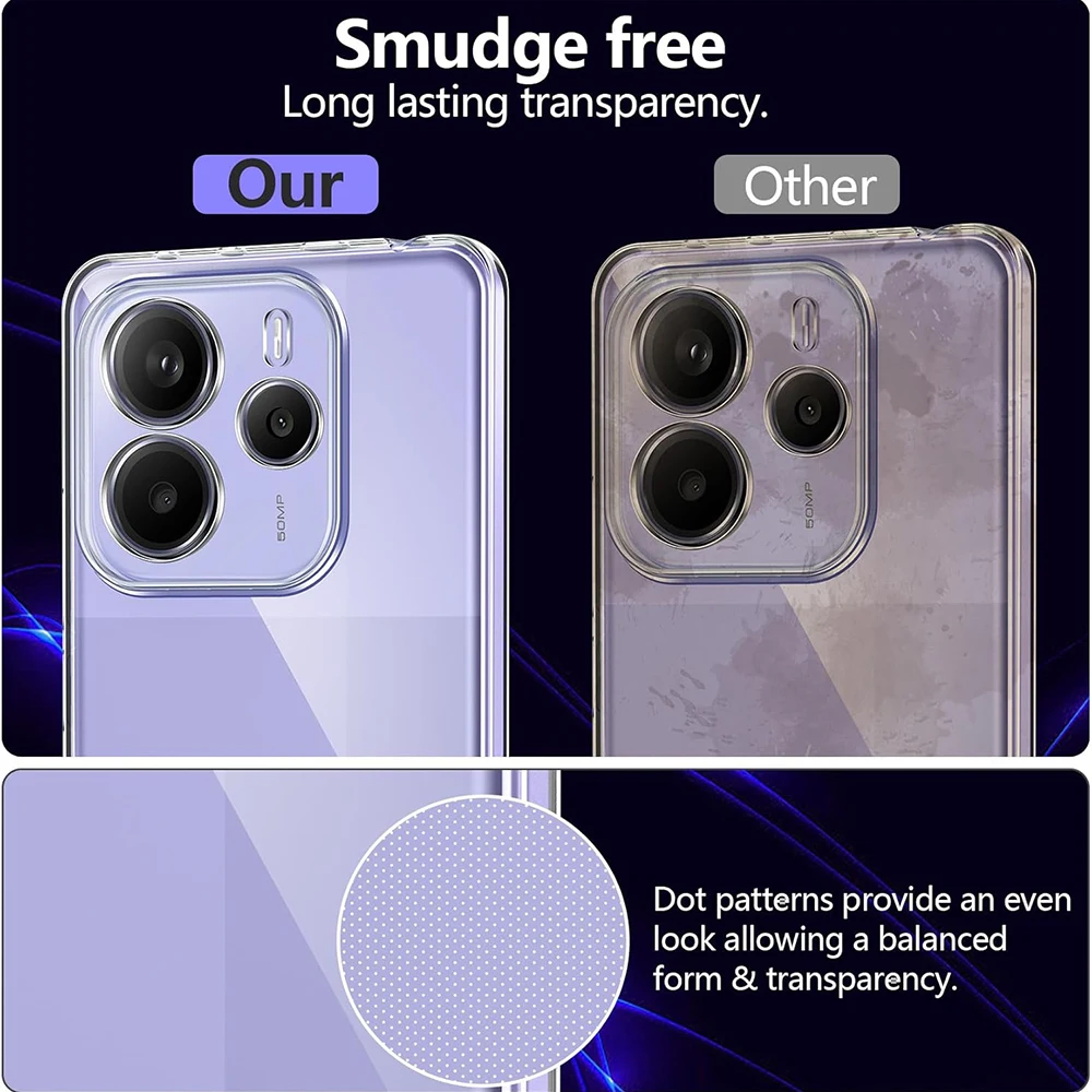 Ultra Thin Silicone Soft Transparent Case - Clear Protective Shell