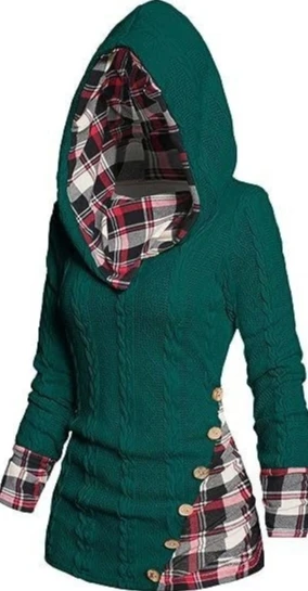 Women's Pullover Hoodie 2023 Autumn New Pit Sweater Long-Sleeved Sweatshirt Hooded Shirt Casual Pullover Hooded Sweatshirt