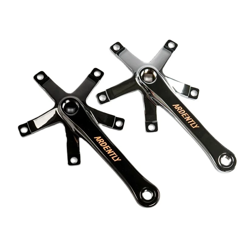 【新品未使用】ARDENTLY クランクセット BCD144 48T 165mm Ardently Bicycle Hollow Integrated Crankset FixeGear Crank