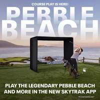 Launch Monitor & Golf Simulator Protective Shield - Tour-Level Swing Analysis with Dual Doppler Radar, Enhanced Camera, 2