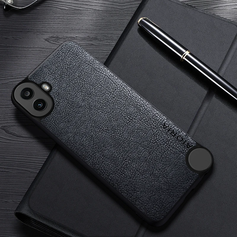 جراب جلد CMF لهاتف 1 ، غطاء عمل ، تصميم بسيط ، فاخ...