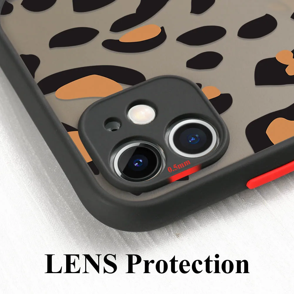 Redmi Note 10 Pro Case For Xiaomi Redmi Note 8 Pro Case Xiaomi Redmi 9 10 Note 9S 10S 9 Pro Mi 11 Lite Poco X3 Pro Leopard Cover