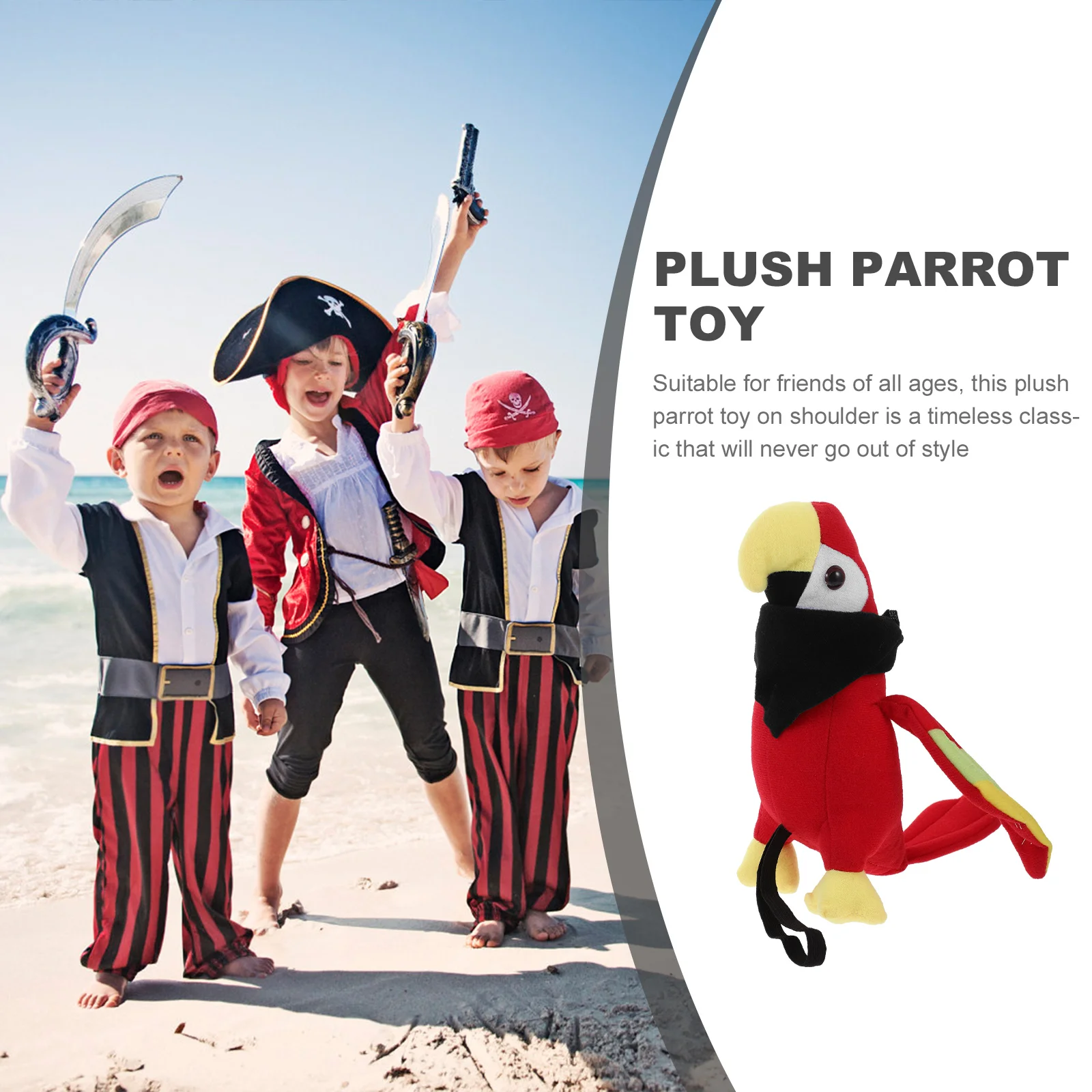 Disfraz de pirata parrot hombre por 27,00 €