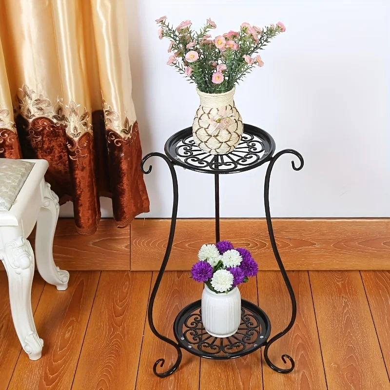 Double-layer Flower Rack 2