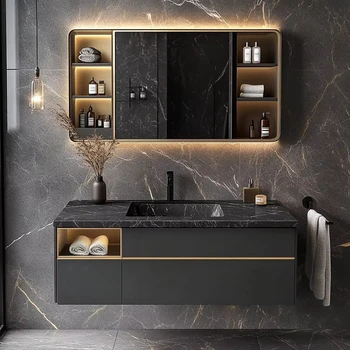 Modern Bathroom Vanity Set (40"–80") 1