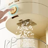 Large Capacity Sealed Moisture-Proof And Insect Proof Rice Bucket Kitchen Crevice With Measuring Cup Rice, Pet Food Storage Box 4