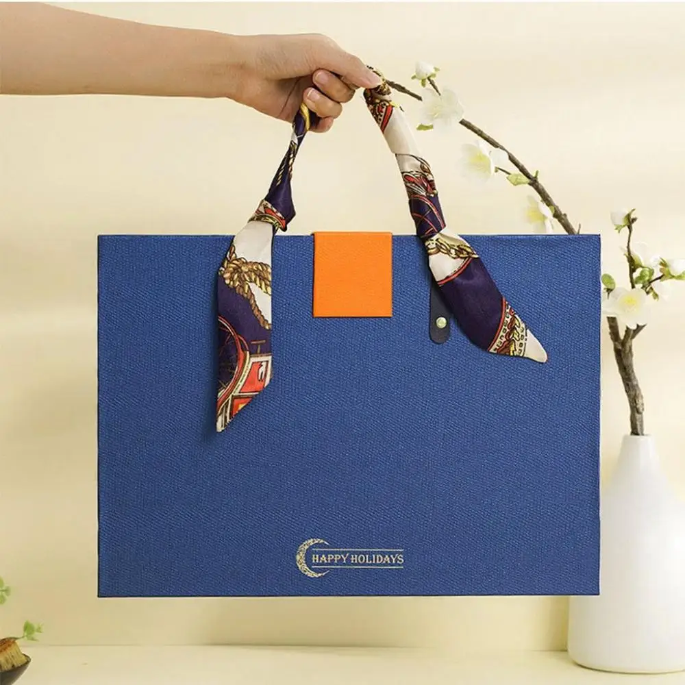 1 Pc 6 Cavity Light Luxury Pastry Box for MidAutumn Fastival Exquisite