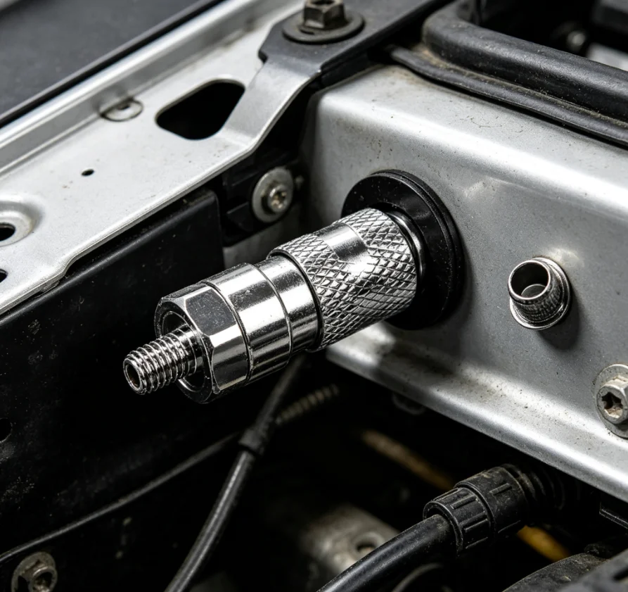 RC 1/14 LESU Metall-Schnellverschluss-Adapter für Hydraulik 2x1mm/ 2,5x1,5mm Ersatzteile für SCANIA LKW DIY-Teile