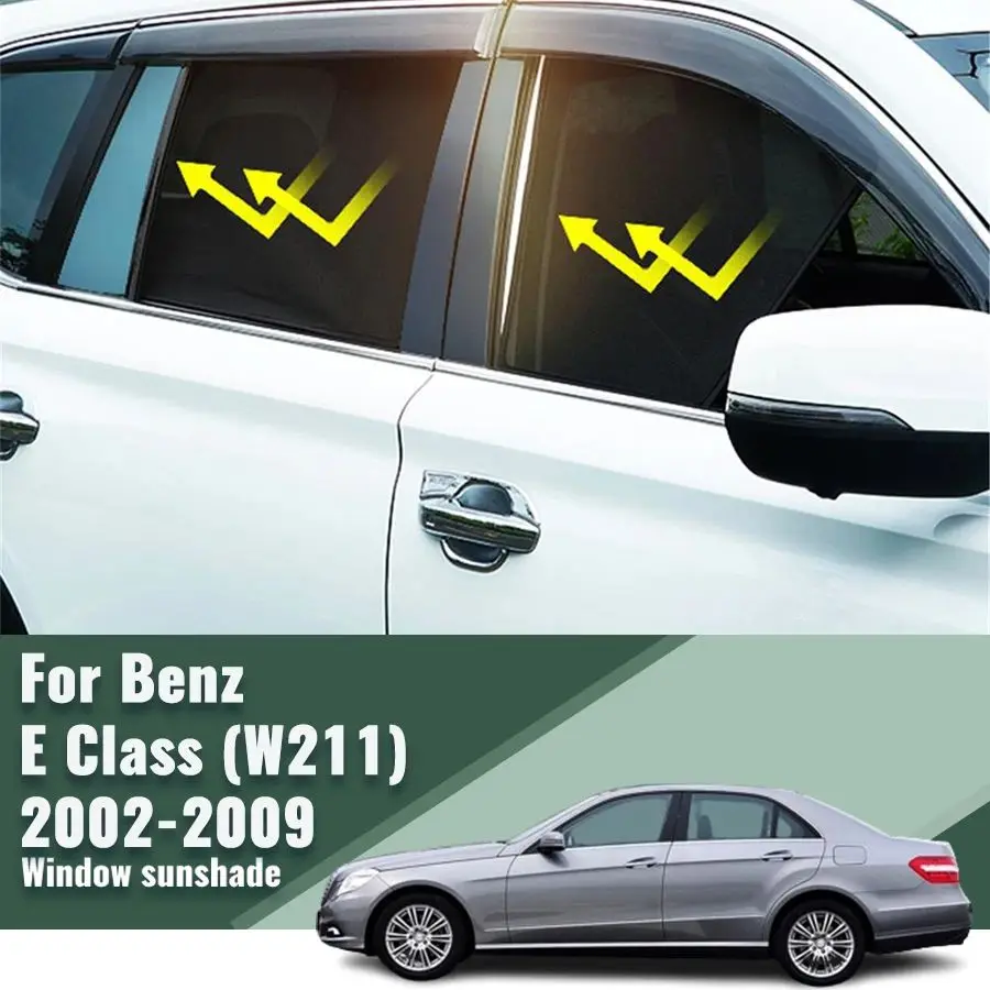 For-Mercedes-Benz-E-Class-W211-Sedan-2002-2009-Car-Sunshade-Shield ...