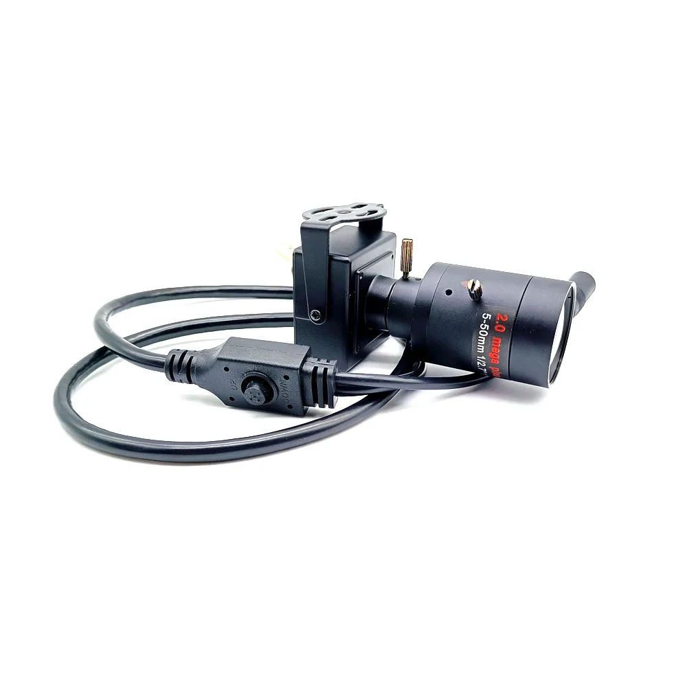 M12 5-50mm Manual Focus Lens 1080P AHD/CVBS Mini Overtaking Camera Analog CCTV 35mm Security Car Mounted OSD Camera 5