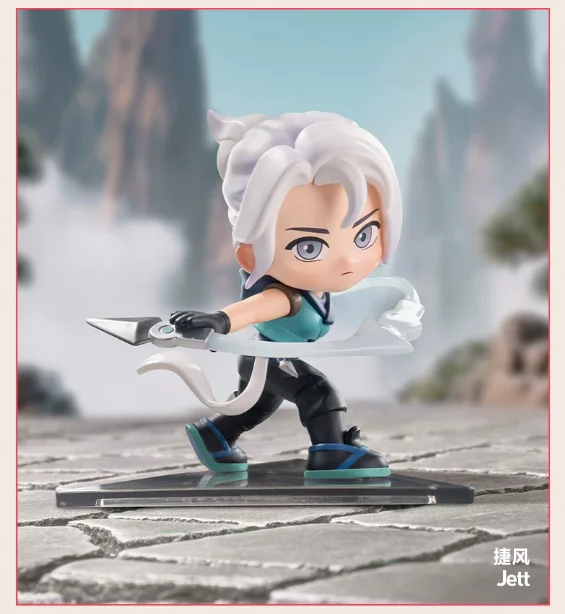100% Genuine Pop Mart Valorant Classic Agent Series Blind Box Figure Cute Collectible Desktop Ornament Surprise Game Fan Gift