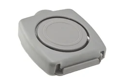 Universal High - Quality Multifunctional Black Folding Car Cup Holder - Auto Drink Holder & Car Styling Accessory (Grey)