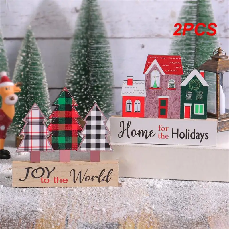 

2 шт., декоративные деревянные украшения для дома