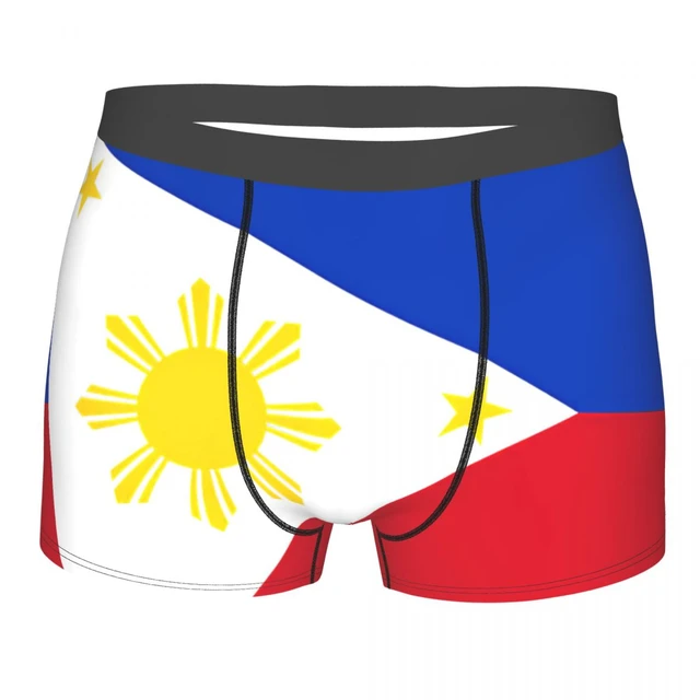 Republic Of The Philippines National Flag Underpants Breathbale Panties  Male Underwear Print Shorts Boxer Briefs - AliExpress