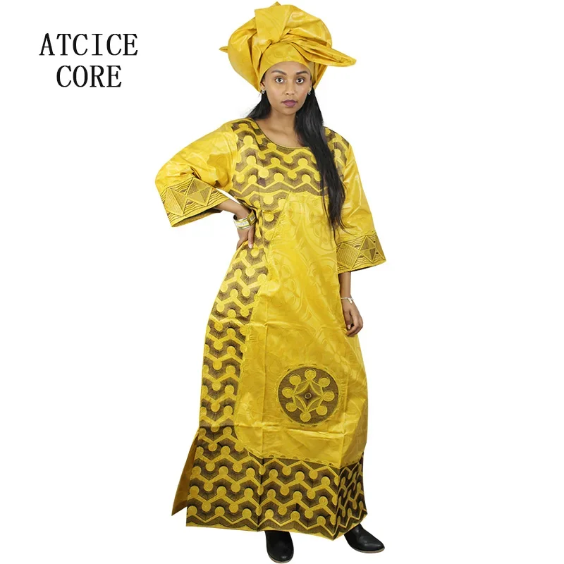 

African Dress For Woman Bazin Riche Embroidery Design Dress For Man Man Fashion