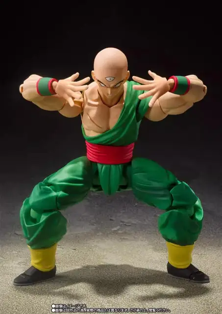 100 Original Bandai Shf Sh Figuarts Dragon Ball Tenshinhan Chaoz Action Figures Pvc Gift In Stock AliExpress