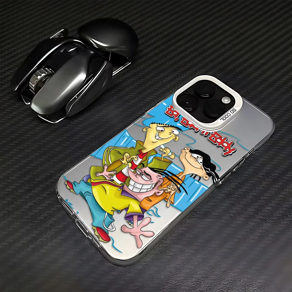 Cartoon E-Ed Edd N Eddy Anti-Fall Matte Back Phone Case