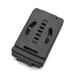 Enhanced Nylon Belt Clip with Switch Lock (Black color)