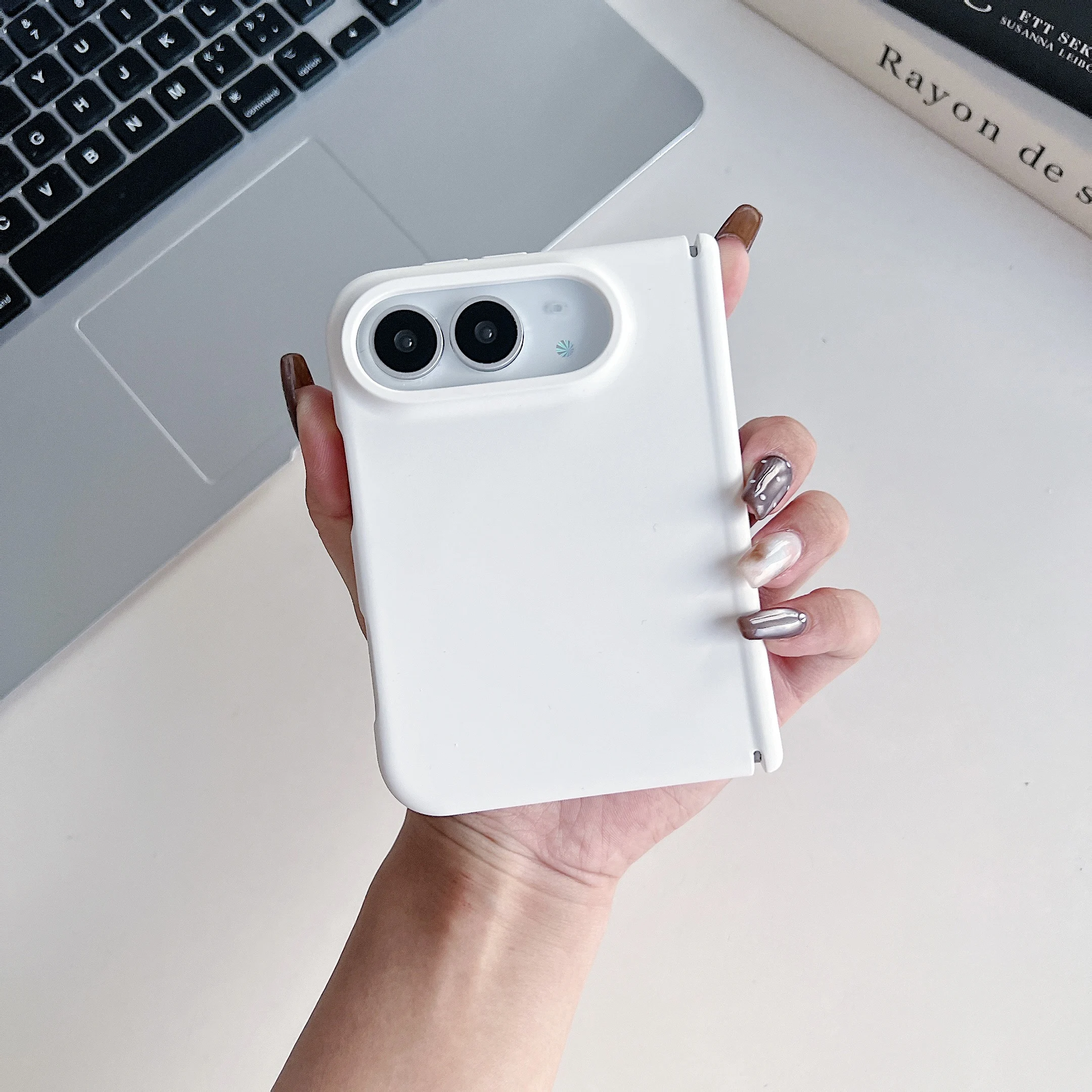 Matte Silicone Shockproof Phone Cover with Magsafe Magnetic Feature