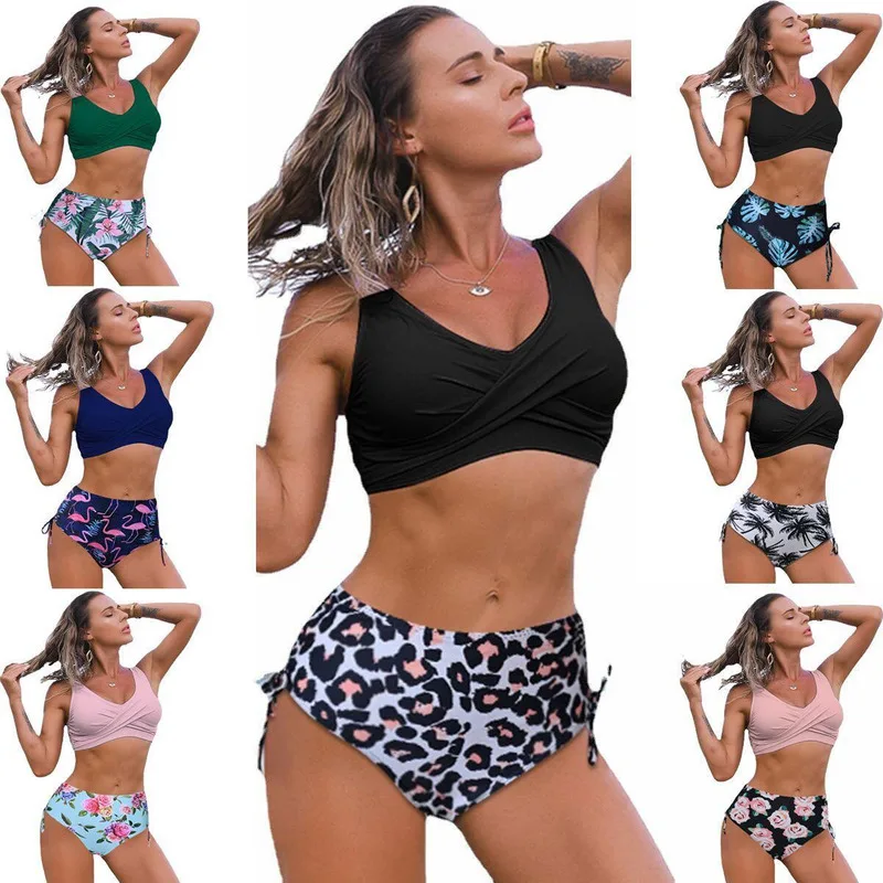 2023 neue Europäische und Amerikanische Badeanzug frauen Cross Border Sexy Split Bikini Schwimmen Ins Stil Bikini_voghion.com