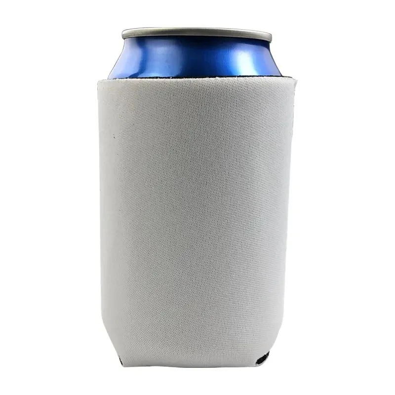 Sublimation Printing Blank For Thermos Cup Sleeve Neoprene White Hot Transfer Beer With Bottom Cup Sleeve