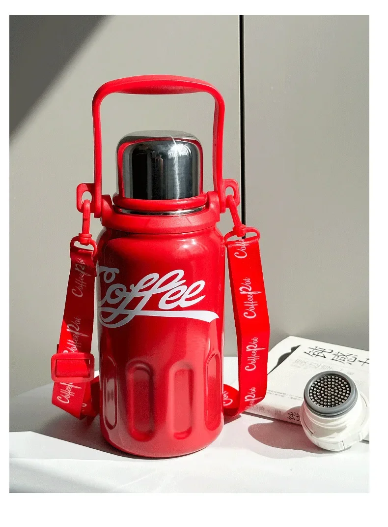 Coca-Cola Sports Water Bottle 316 Stainless Steel Insulation Cup