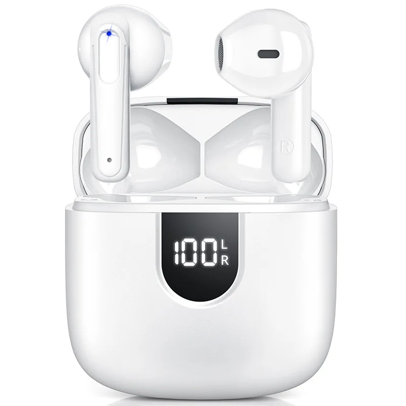 A18 KI-Übersetzer-Ohrhörer mit 164 Sprachen, Bluetooth 5.4, Geräuschunterdrückung, HD-Anrufqualität, Touch-Steuerung und Wasserdichtigkeit_voghion.com