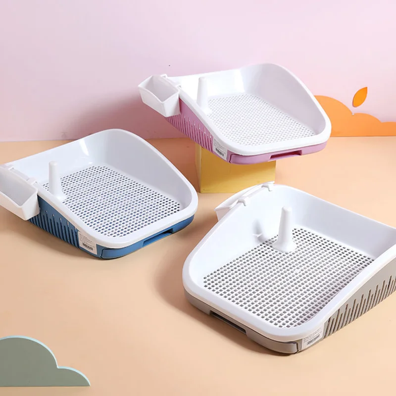 Animal Pet Dog Hygiene Cleaning Supplies Portable Dog Toilet Double Layer Mat Training Cat Puppy Pee Toilet Accessories