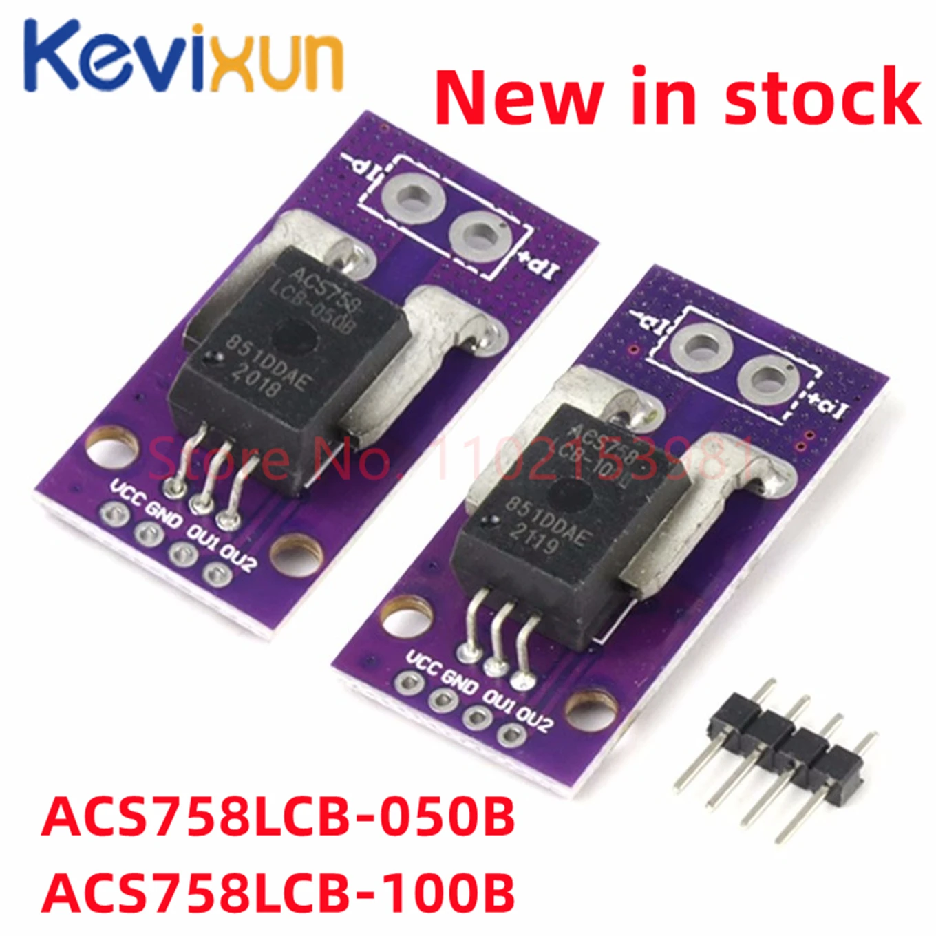 CJMCU758ACS758ACS758LCB050BPFFTLinearHallCurrentSensorModuleforArduinoACS758LCB