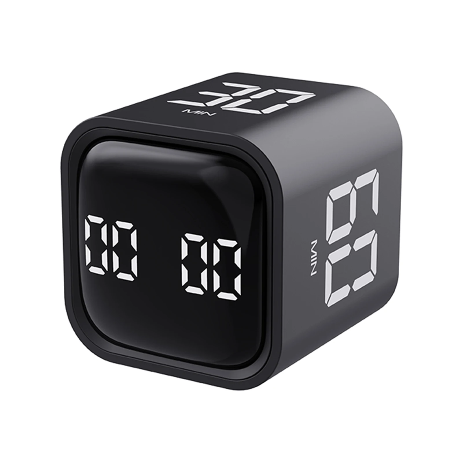 

Gravity Cube Timer, Digital Kitchen Timer Countdown Stopwatch Modes Silent For Kitchen Cooking Skincare Timekeeping