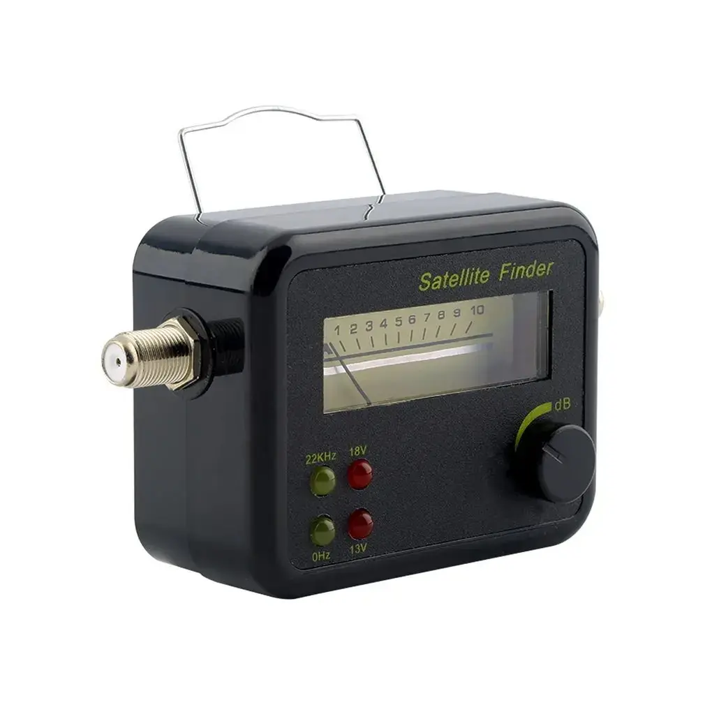 

Прямая поставка! Цифровой мини-прибор для обнаружения спутникового сигнала с ЖК-дисплеем тестер с отличной чувствительностью приемник для спутникового ТВ