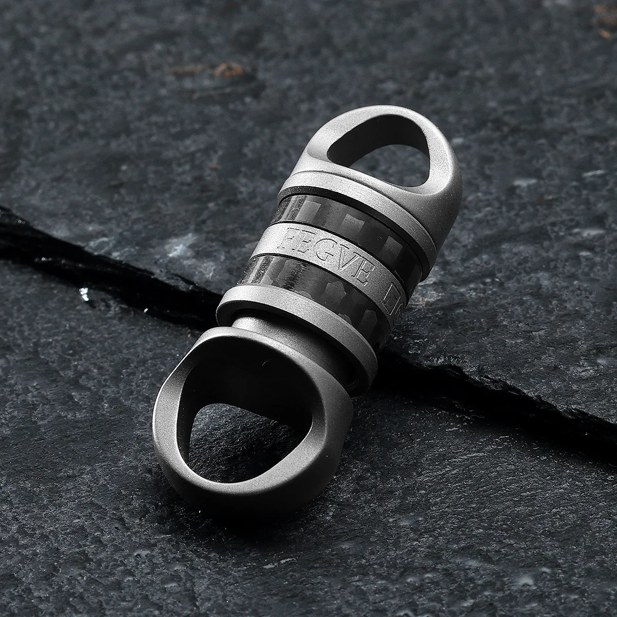Luxury Titanium Key Chain Magnetic Spin Rotary for Car Key Ring Connector Anti-off Holder Men EDC Quickdraw Buckle Male Gadgets