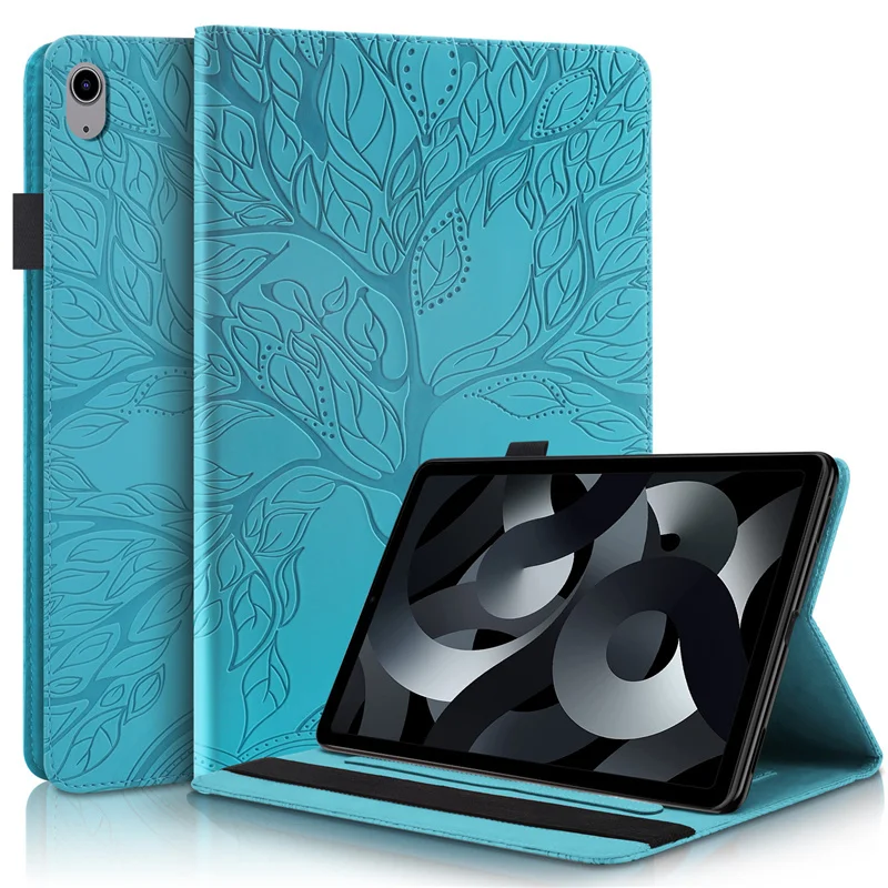 Tree Embossed Stand Tablet Cover