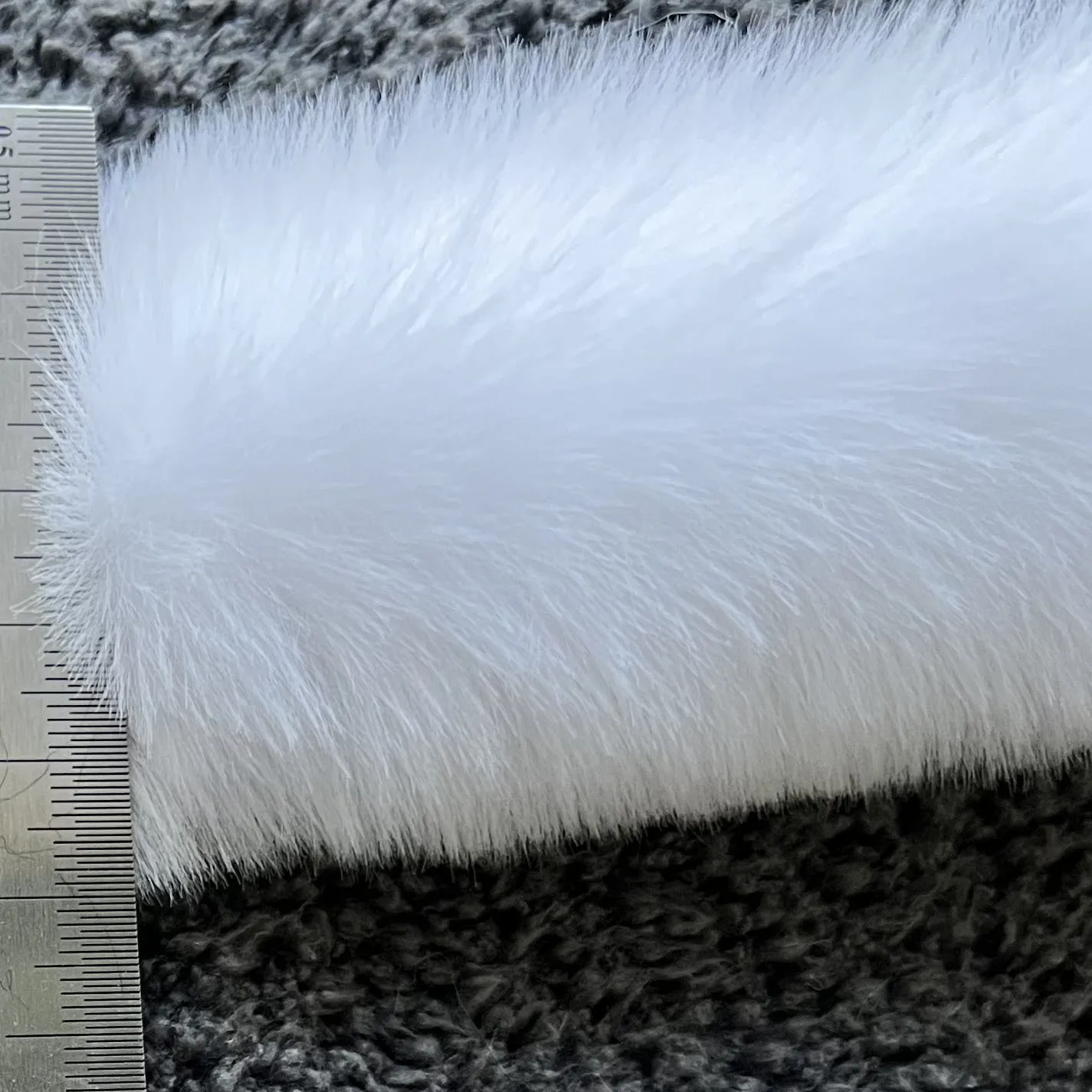 1M Faux Fur White Lace Rabbit Fur Handmade Wool Tops Decorative Burr DIY Material Accessories Blinger