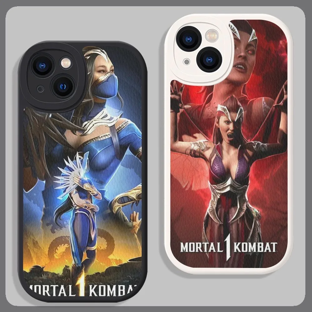 

Mortal Kombat Phone Case Hard Leather For iPhone 14 13 12 Mini 11 14 Pro Max Xs X Xr 7 8 Plus Fundas