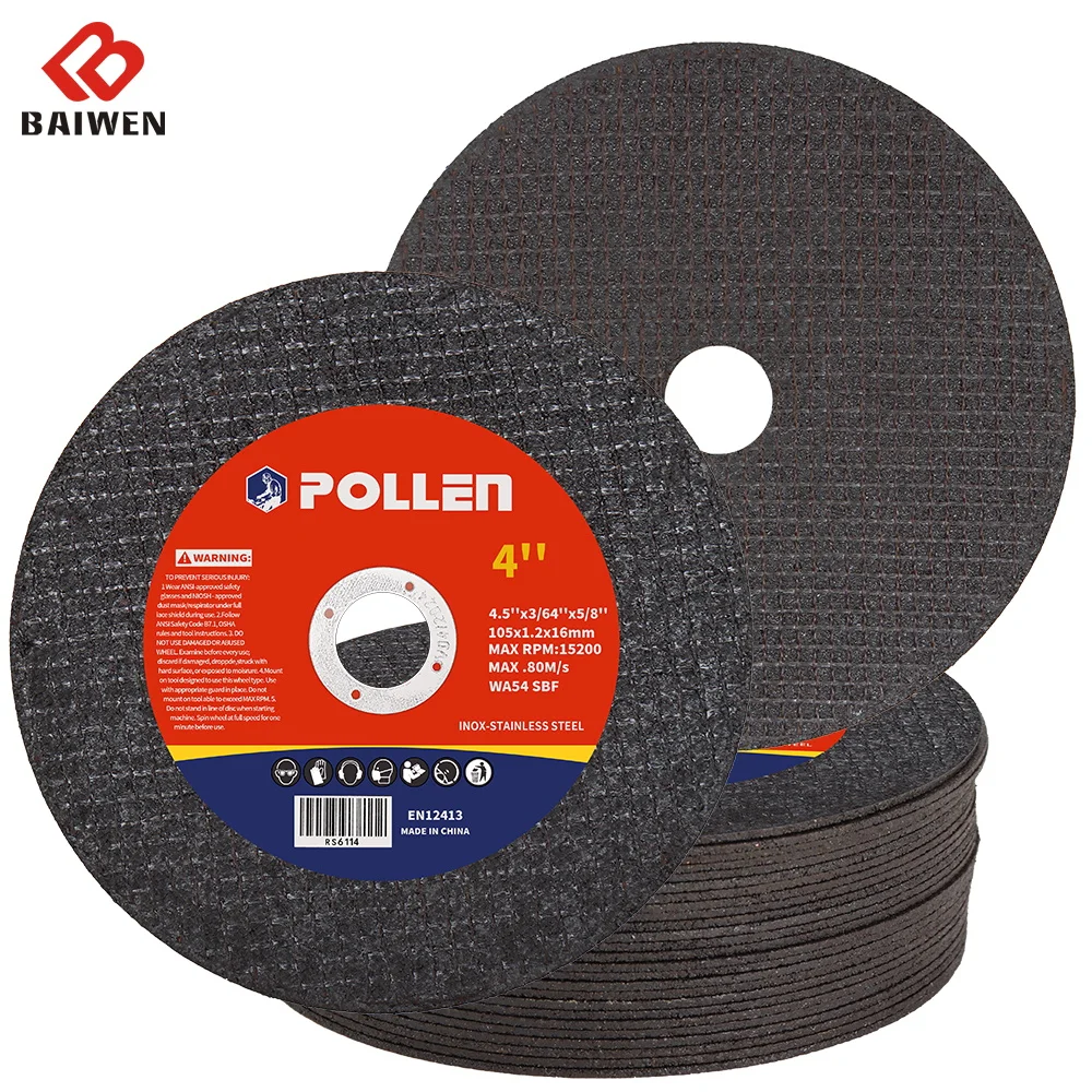 105mmMetalCuttingDiscsForAngleGrinder4InchGrindingWheel