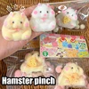 Cartoon Hamster Squeeze Toy Pinch Squishy Hand Relax Toy Decompression Squeeze Toys Fidget Sensory Toys For Kids Adults Gift 3