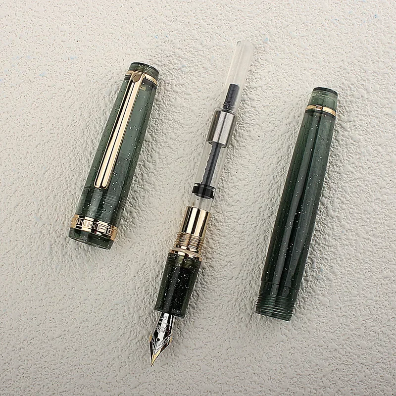 JINHAO 형광 녹색 EF F M 펜촉, 비즈니스 사무실 학용품 잉크 펜, 필기 문구, 82 만년필