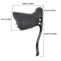 Leviers de frein de vélo de route parfaitement ajustés ; Kit de remplacement de poignée de frein de vélo de qualité 5