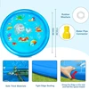 Hot New Children Play Spray Mat 100/170 cm Summer Cool Inflatable Spray Mat Play Cooling Mat Swimming Pool Outdoor Game Toys 3