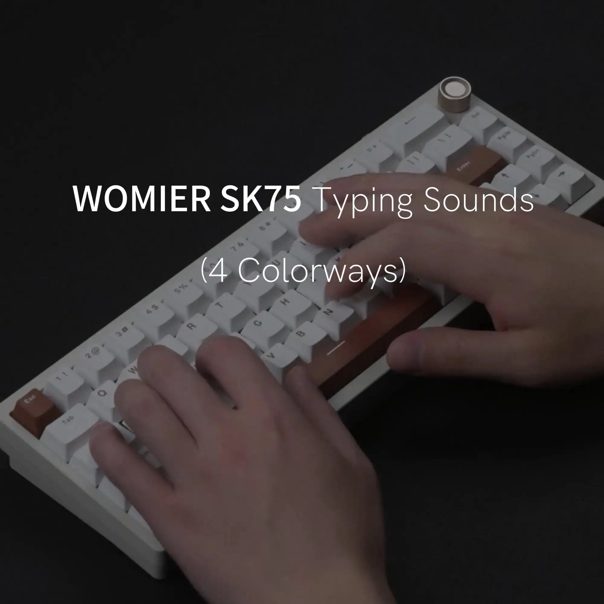 ワイヤレスメカニカルゲーミングキーボード,WOMIER-SK65スケール 