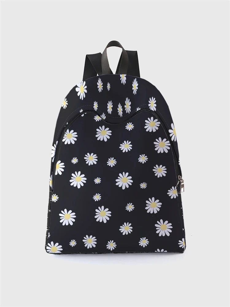 New Women's and Men's High Capacity College Backpack Trend Women's Laptop School Bag Cute Girl Travel Bag Cool