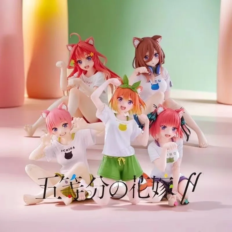 The Quintessential Quintuplets Figura PVC Nakano Miku 17,5 Cm, Action Figure In Costume Da Bagno, Per Collezionisti