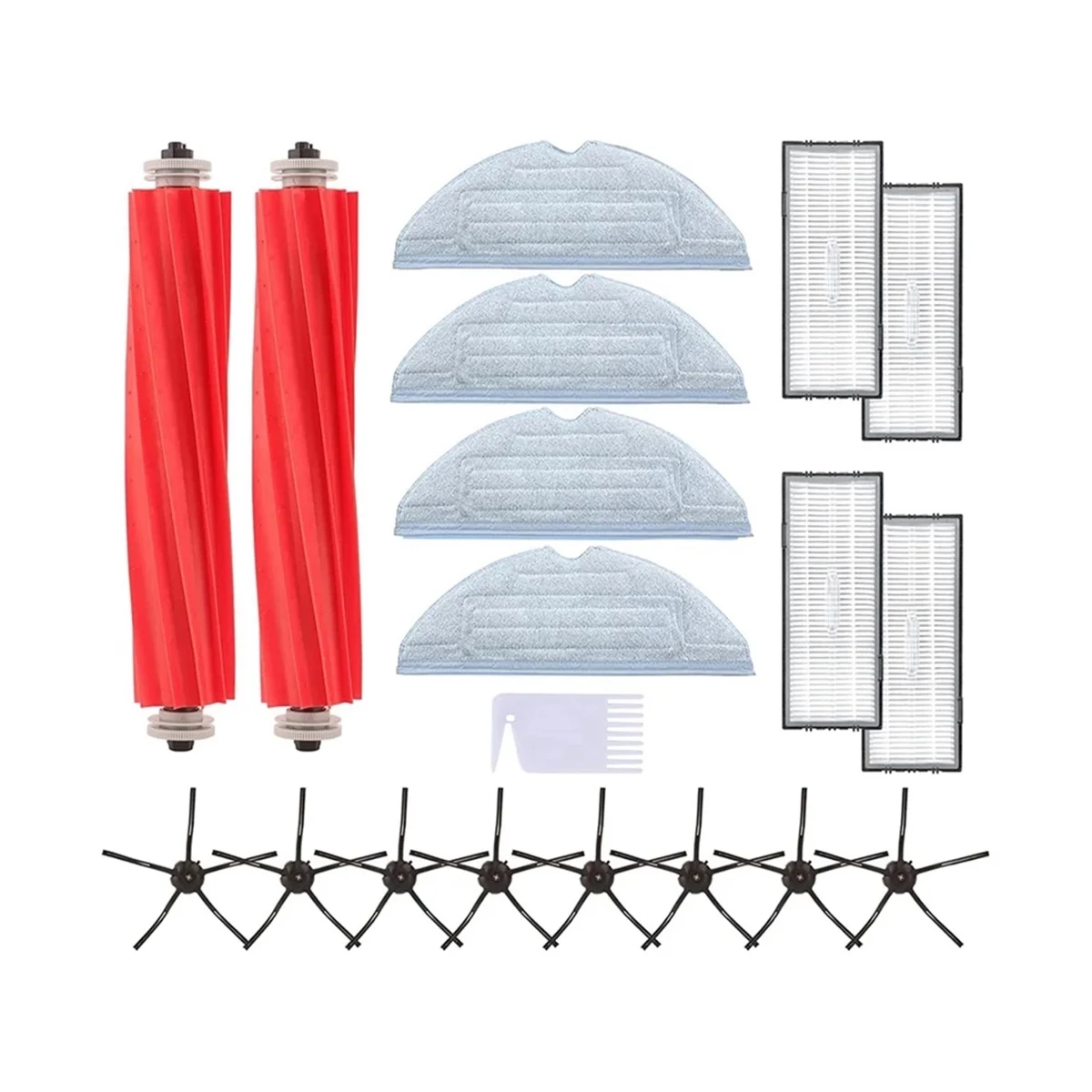 

Набор аксессуаров для пылесоса Xiaomi Roborock S7 S70 S75 S7Max S7MaxV T7S, фильтр НЕРА Для Roborock, боковая щетка