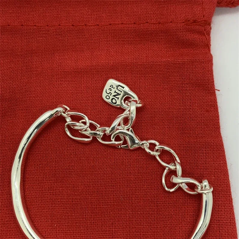 2024 New UNOde50 Spain's Best Selling Fashion and Exquisite Small Pendant Bracelet Women's Romantic Jewelry Gift Pack